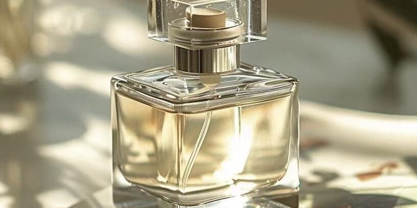 Custom private-label women’s glass perfume bottle design