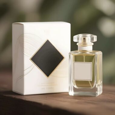 Custom private-label women’s glass perfume bottle design