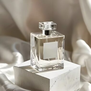 Custom private-label women’s glass perfume bottle design