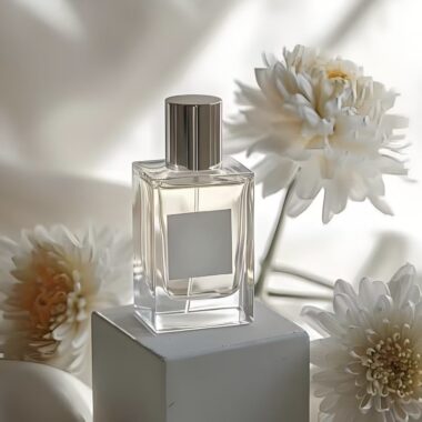 Custom private-label women’s glass perfume bottle design