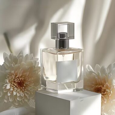 Custom private-label women’s glass perfume bottle design