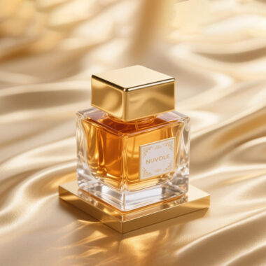 Refillable reusable glass perfume bottle in multiple sizes