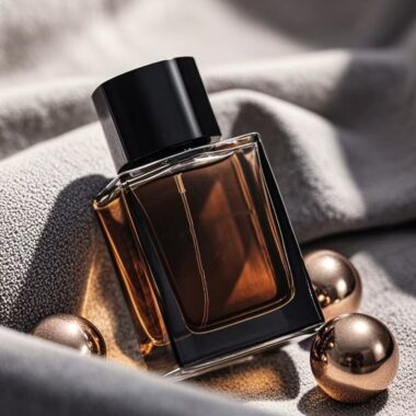 Best-selling square transparent amber luxury glass perfume bottle